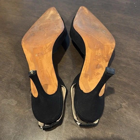 Monolo Blahnik Slingback Heels - Picture 6 of 7